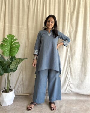 Handloom cotton coord set