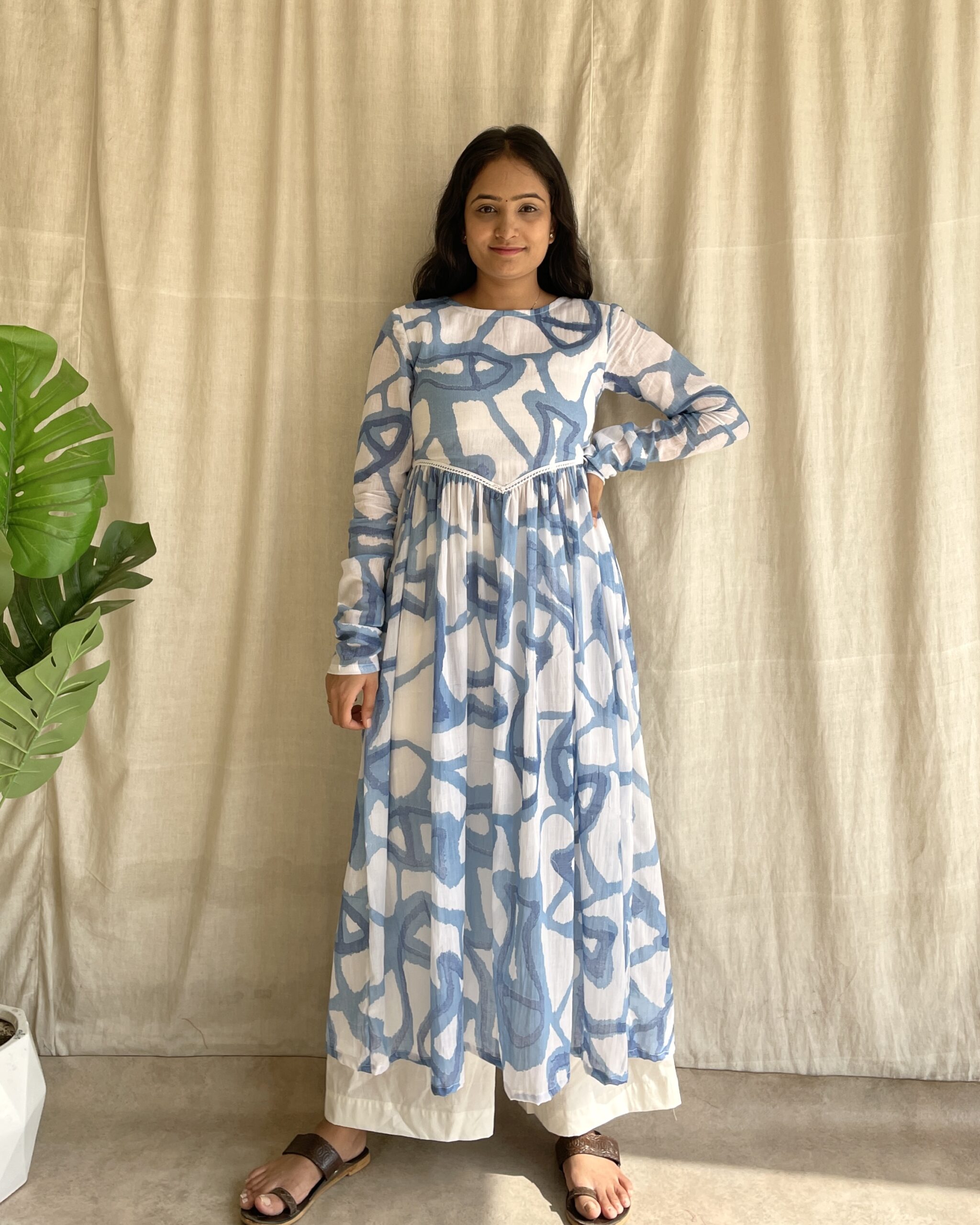 Mul cotton kurta set