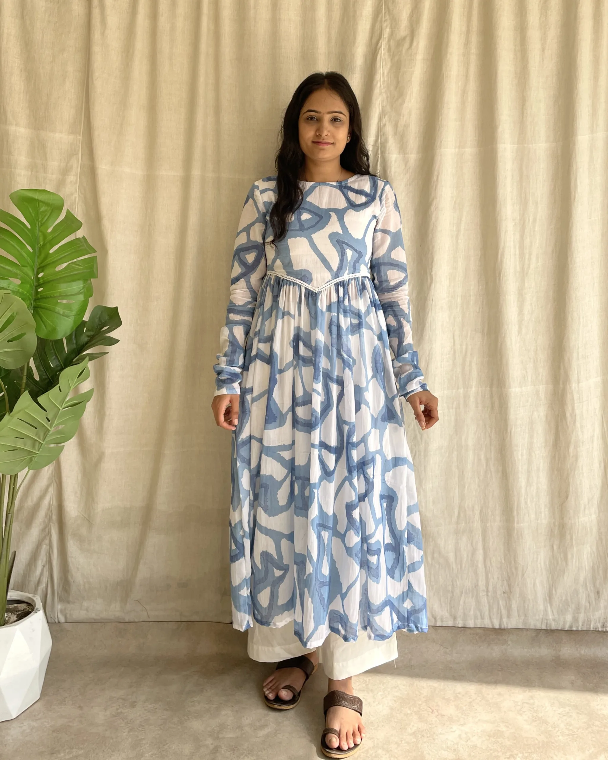 Mul cotton kurta set