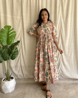 Cotton maxi dress