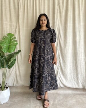 Cotton A line dress